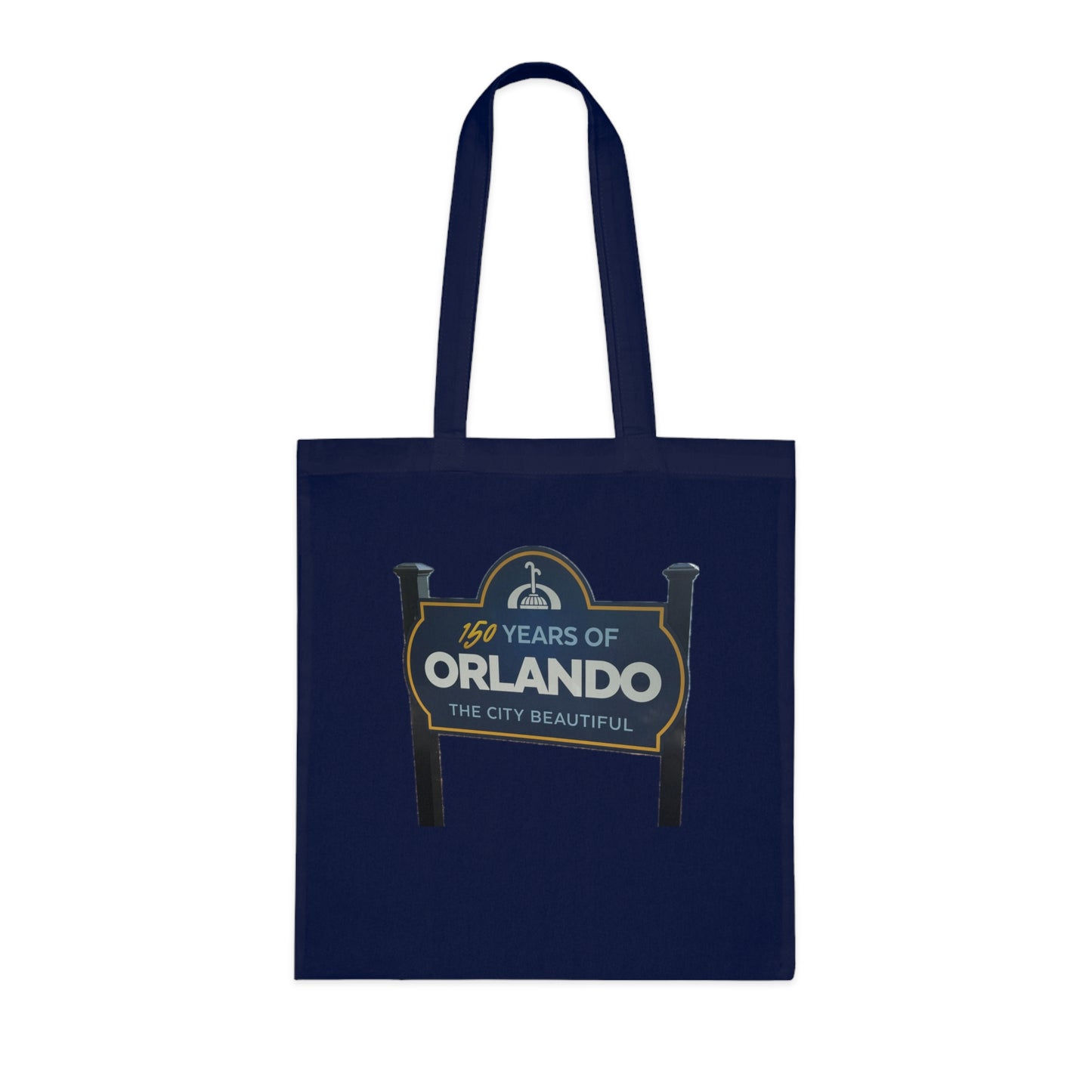 Orlando 150 Years Tote Bag — 'The City Beautiful' Cotton Market Tote