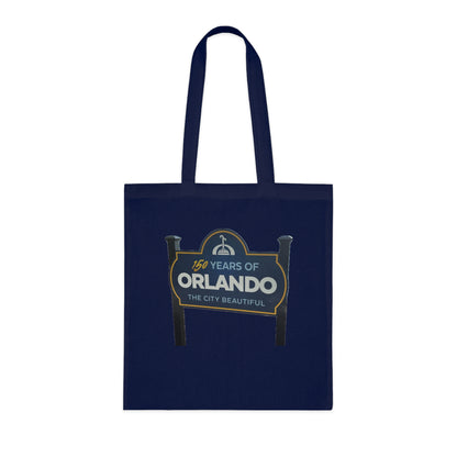Orlando 150 Years Tote Bag — 'The City Beautiful' Cotton Market Tote