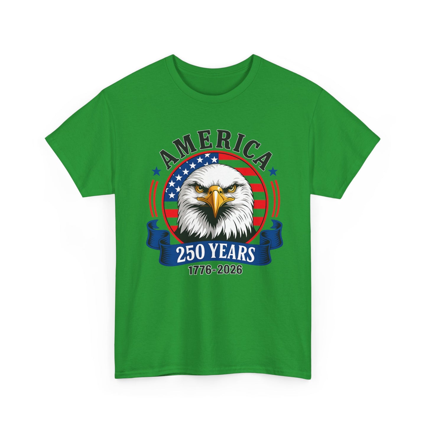 America 250 Years T-Shirt – Bald Eagle 1776–2026 Patriotic Tee