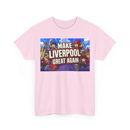 Liverpool Fan Tee – "Make Liverpool Great Again" Graphic Shirt