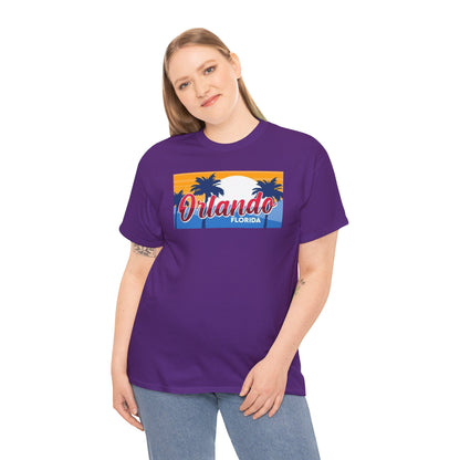 Orlando Florida Retro Sunset T-Shirt