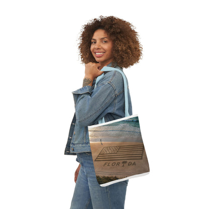 Florida Canvas Tote Bag, 5-Color Straps