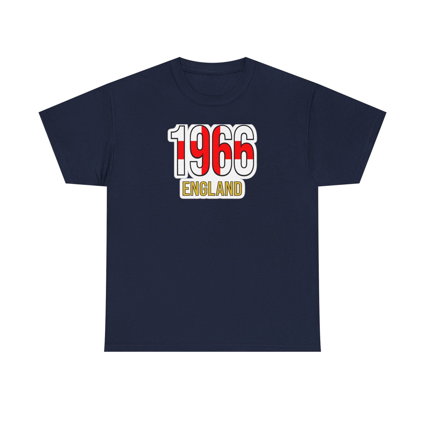 1966 England T‑Shirt – Retro World Cup Winners Football Tee