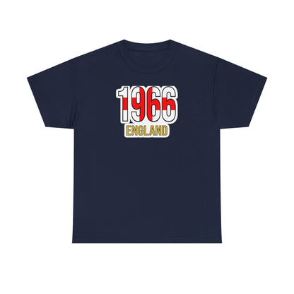 1966 England T‑Shirt – Retro World Cup Winners Football Tee
