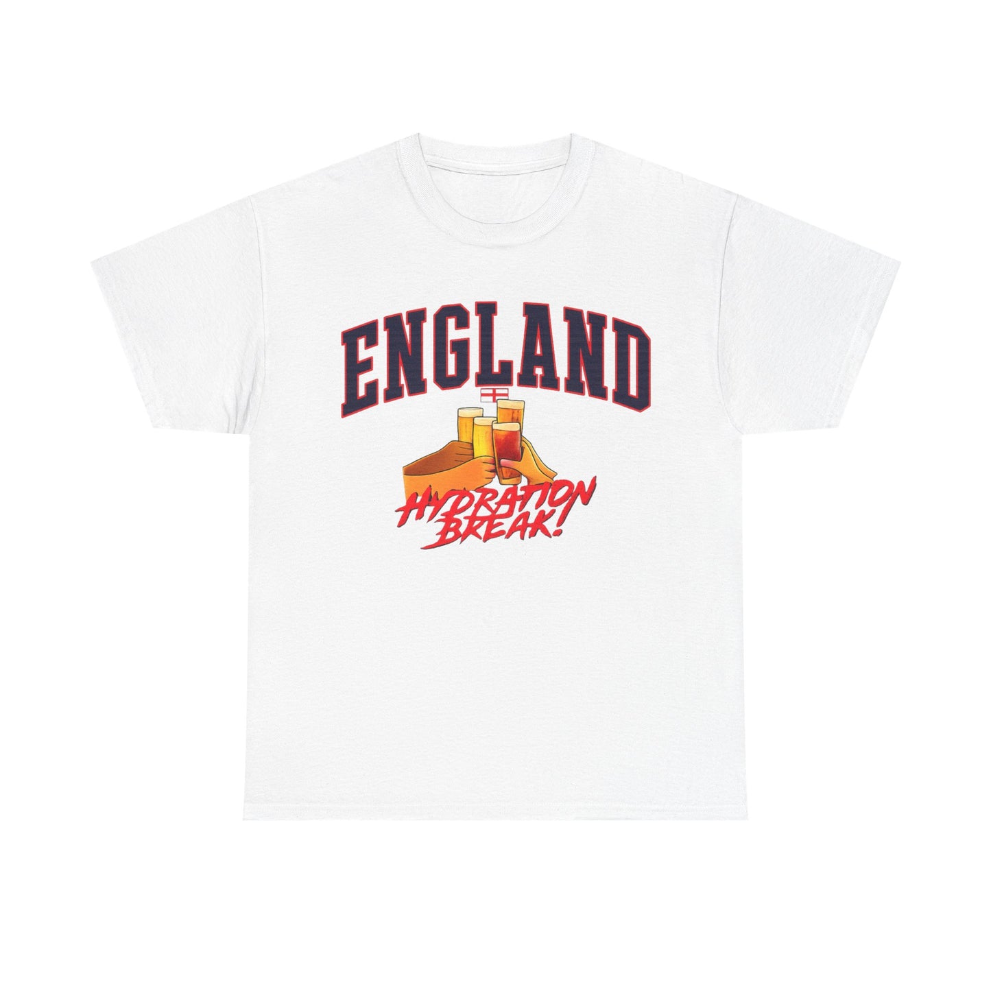 England Hydration Break T‑Shirt — "I'm Having an Hydration Break" Sports Tee