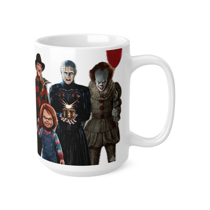 Horror Icon Mug — Classic Movie Slasher Characters 11oz/15oz