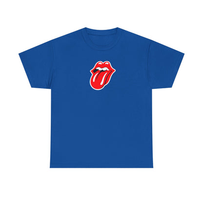 Rock Retro Red Tongue and Lips Graphic Tee