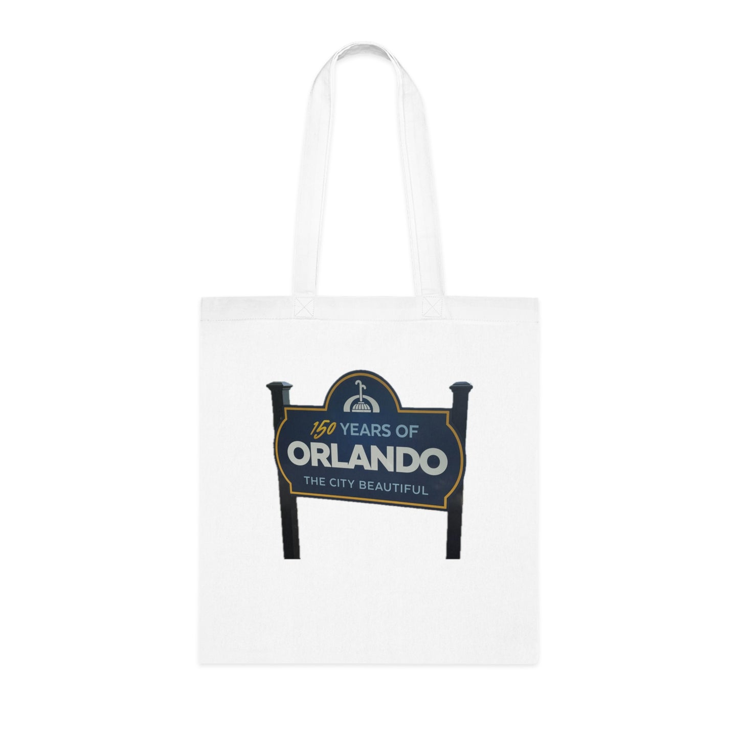Orlando 150 Years Tote Bag — 'The City Beautiful' Cotton Market Tote