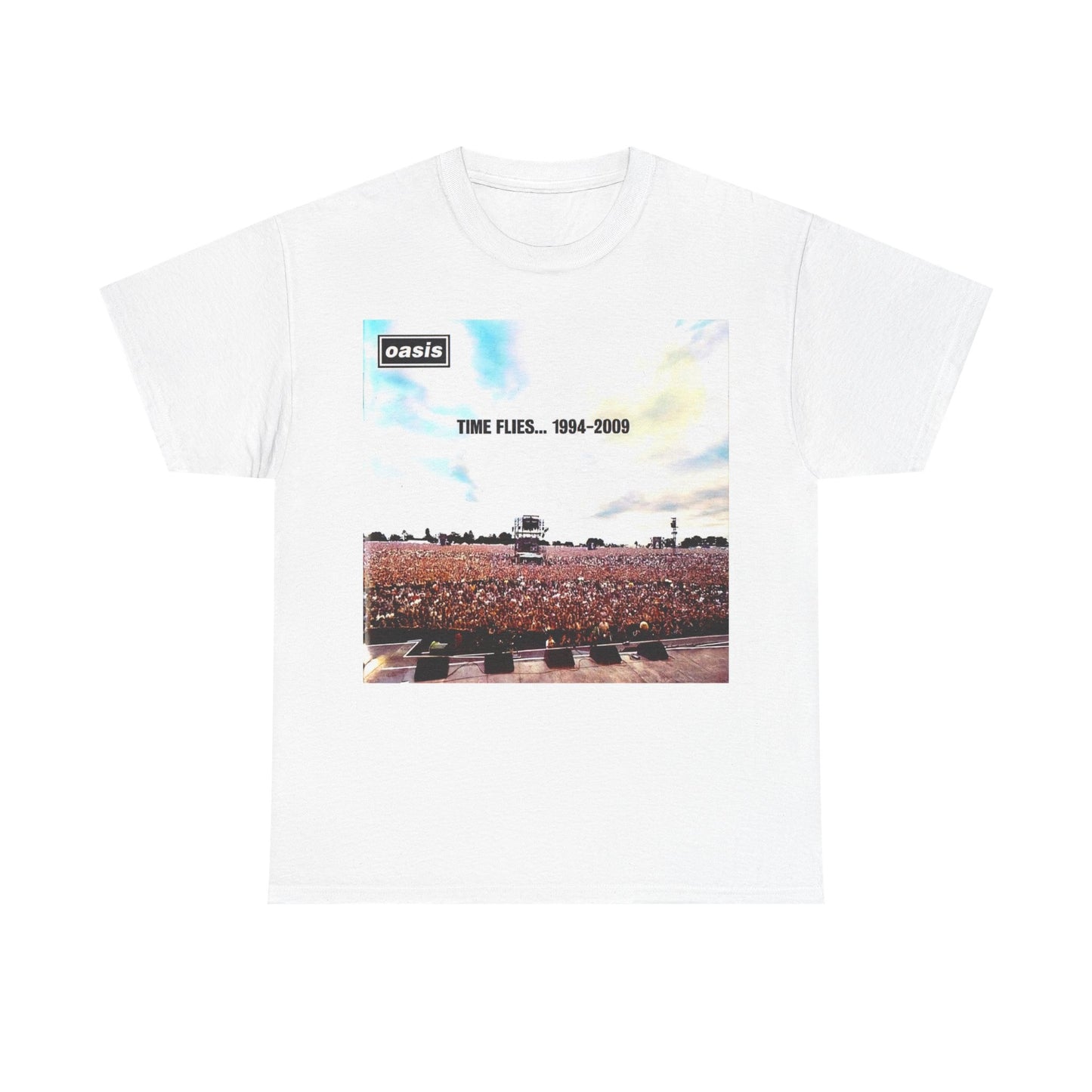 Oasis 'Time Flies 1994–2009' Concert Photo T-Shirt
