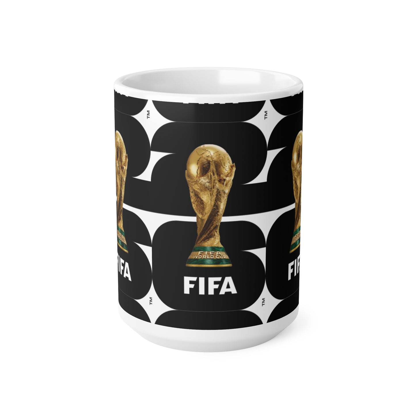 FIFA World Cup 2026 Logo Ceramic Mug — Soccer Fan Coffee Cup (11oz & 15oz)