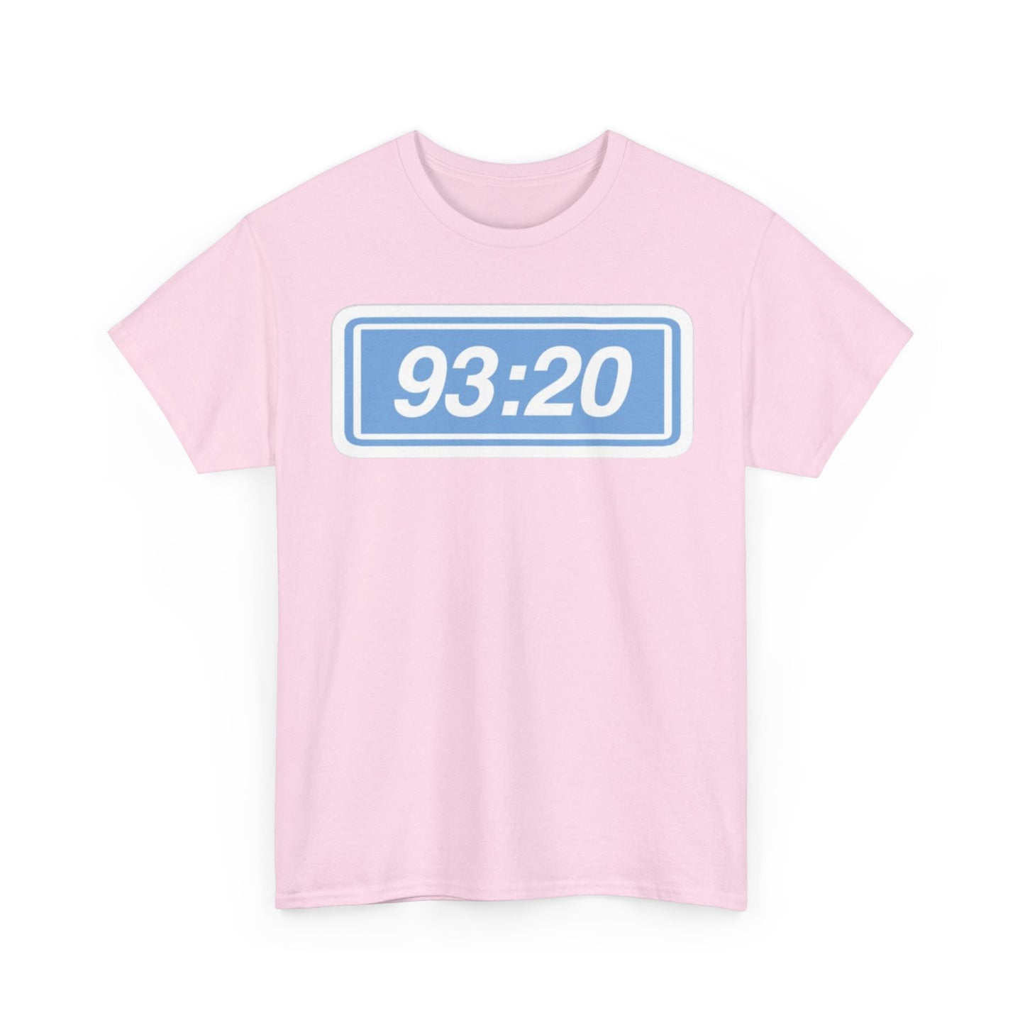 Manchester City 93:20 Tee — Minimal Retro Graphic T‑Shirt