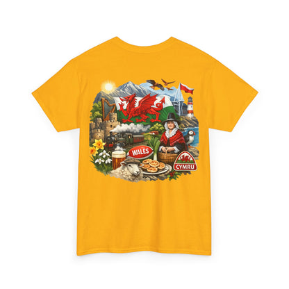 Wales Pride T-Shirt — 'Make Wales Great Again' Welsh Dragon Tee