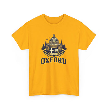 Oxford Crest T-Shirt — Vintage University Graphic Tee