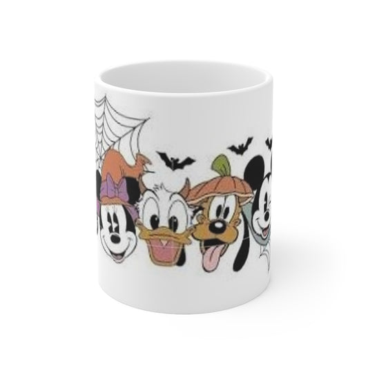 Halloween Cartoon Character Coffee Mug — 11oz & 15oz Ceramic