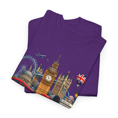 London Landmarks T‑Shirt — British Icons Collage Tee