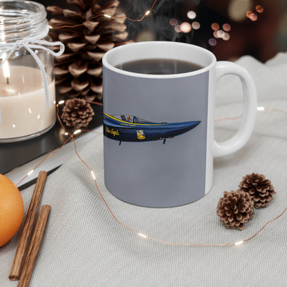 Blue Angels US Navy Jet Coffee Mug — Aviation Pilot Gift (11oz, 15oz)