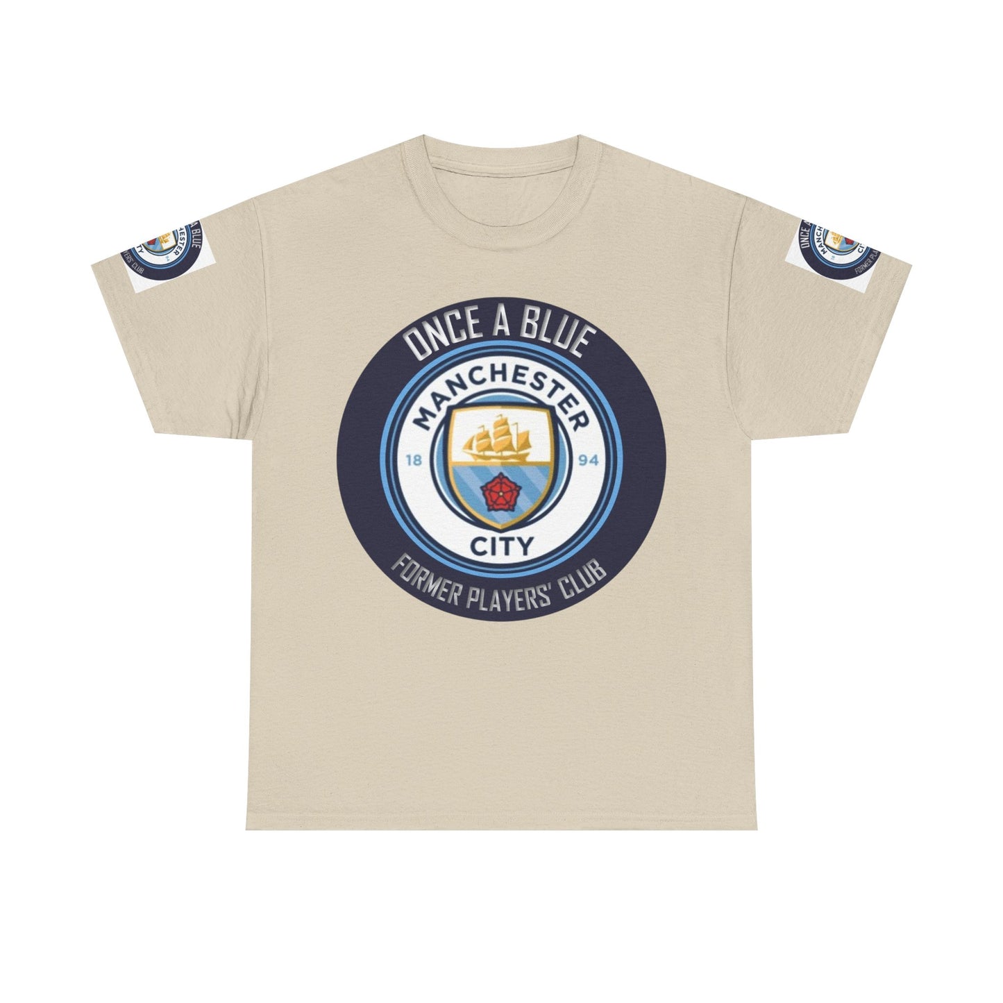 Manchester City 'Once A Blue' Tee — Former Players Club Football Shirt