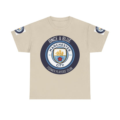 Manchester City 'Once A Blue' Tee — Former Players Club Football Shirt