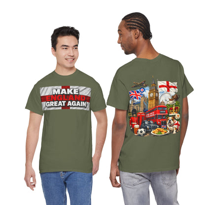 England Pride T-Shirt — "Make England Great Again" Graphic Tee