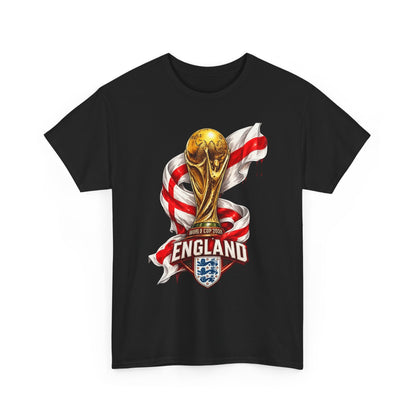 England World Cup Trophy T‑Shirt — St George's Cross Football Fan Tee