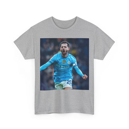 Bernardo Silva Tribute Tee – Inspirational Letter & Celebrating Goal Moment
