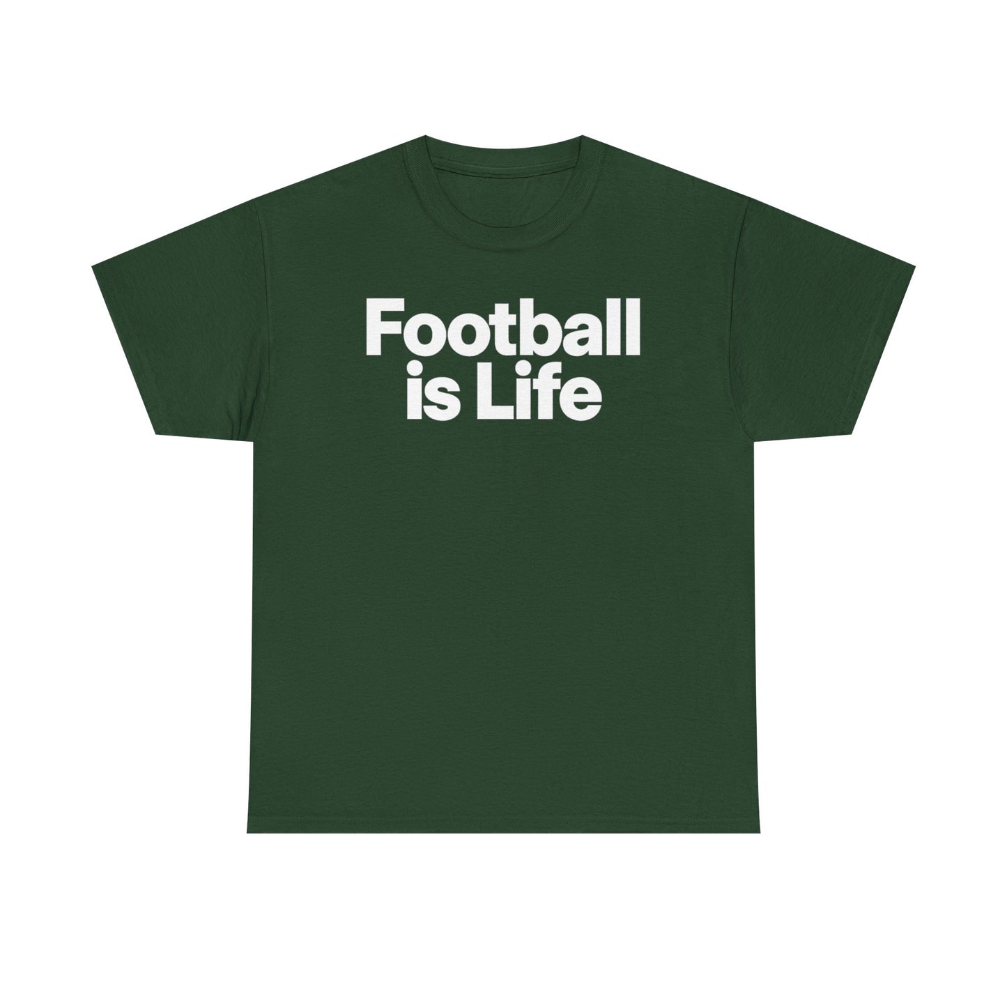 Football Is Life T-Shirt — Bold Graphic Tee for Fans & Players