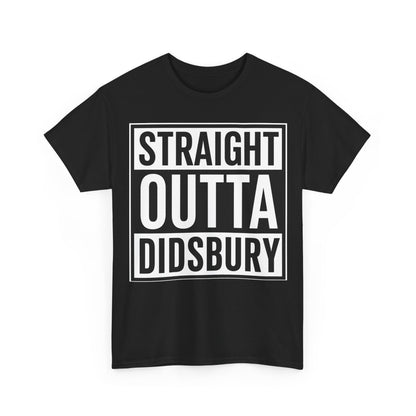 Straight Outta Didsbury T‑Shirt — Graphic City Pride Tee