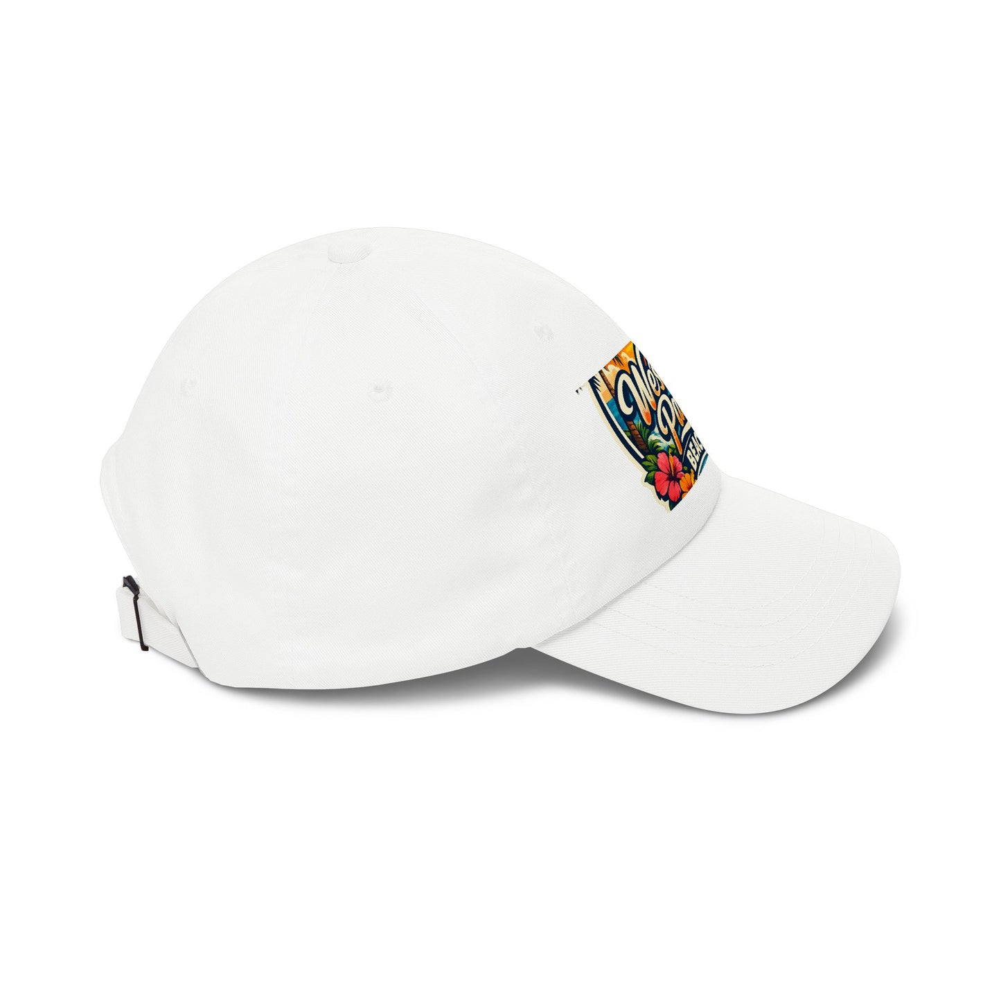 West Palm Beach Dad Cap — Vintage Surfboard Floral Beach Hat
