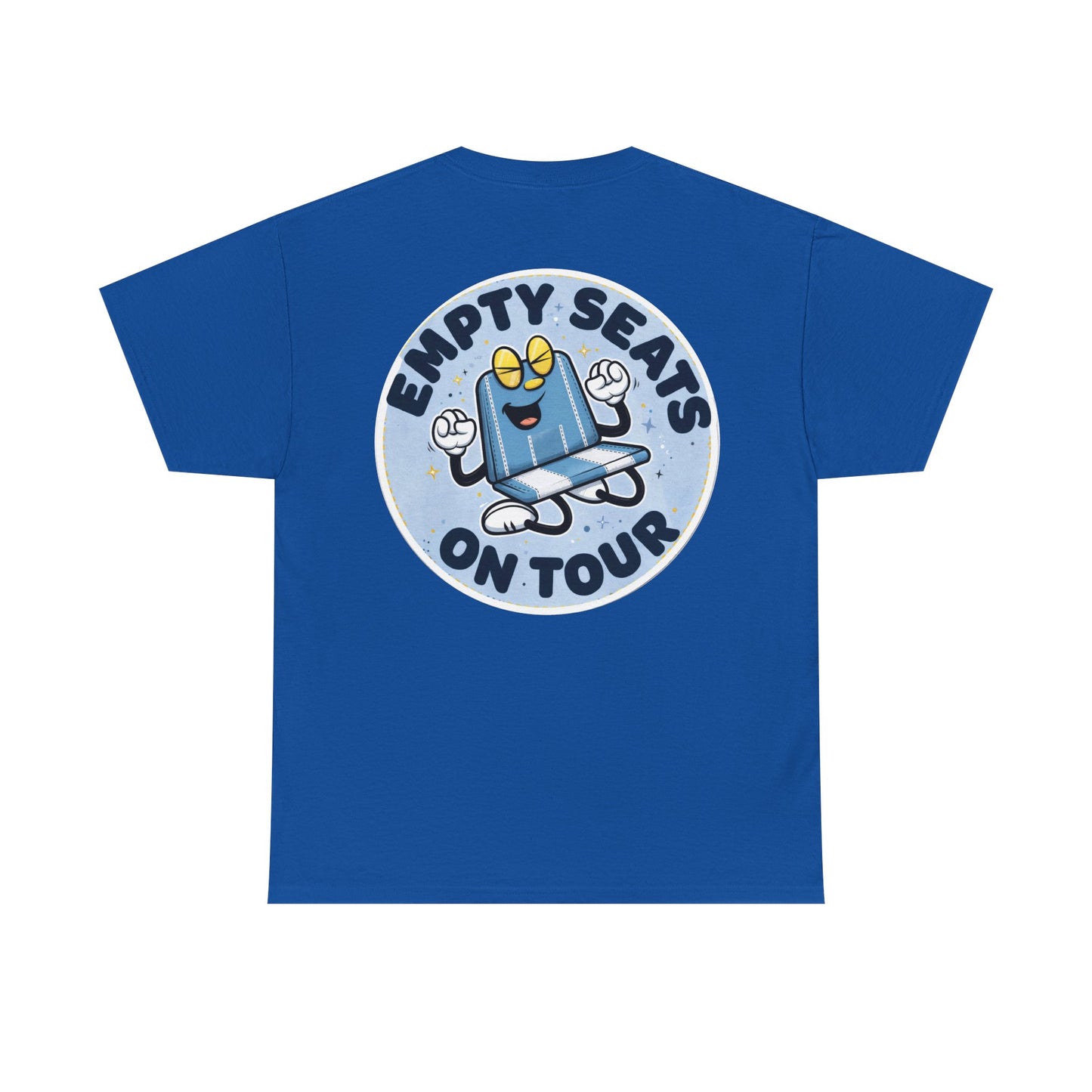 Manchester City T-Shirt — 'Empty Blue Seats On Tour' Retro Skate Graphic Tee