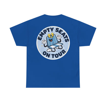 Manchester City T-Shirt — 'Empty Blue Seats On Tour' Retro Skate Graphic Tee
