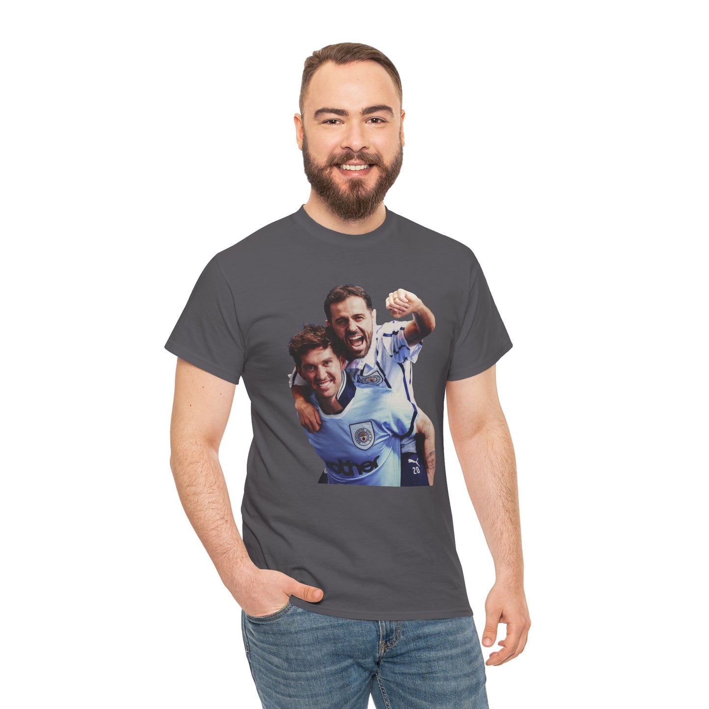 Bernardo Silva & John Stones Manchester City Legends T-Shirt