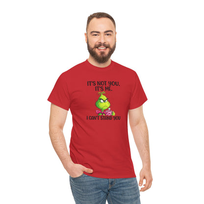 Grumpy Grinch Tee – "It's Not You. It's Me. I Can't Stand You" Christmas Shirt