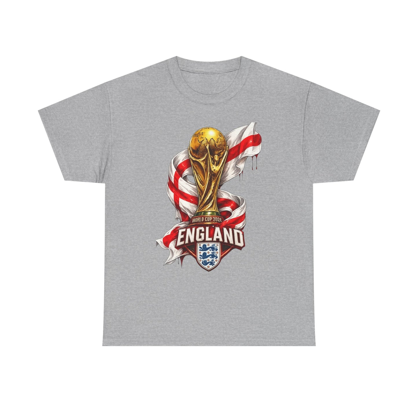 England World Cup Trophy T‑Shirt — St George's Cross Football Fan Tee