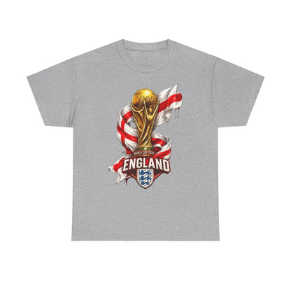 England World Cup Trophy T‑Shirt — St George's Cross Football Fan Tee