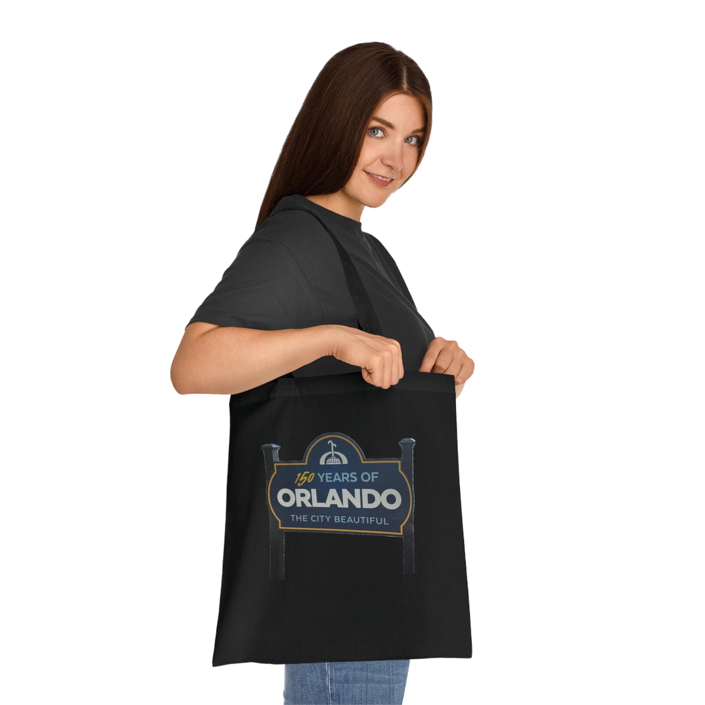 Orlando 150 Years Tote Bag — 'The City Beautiful' Cotton Market Tote