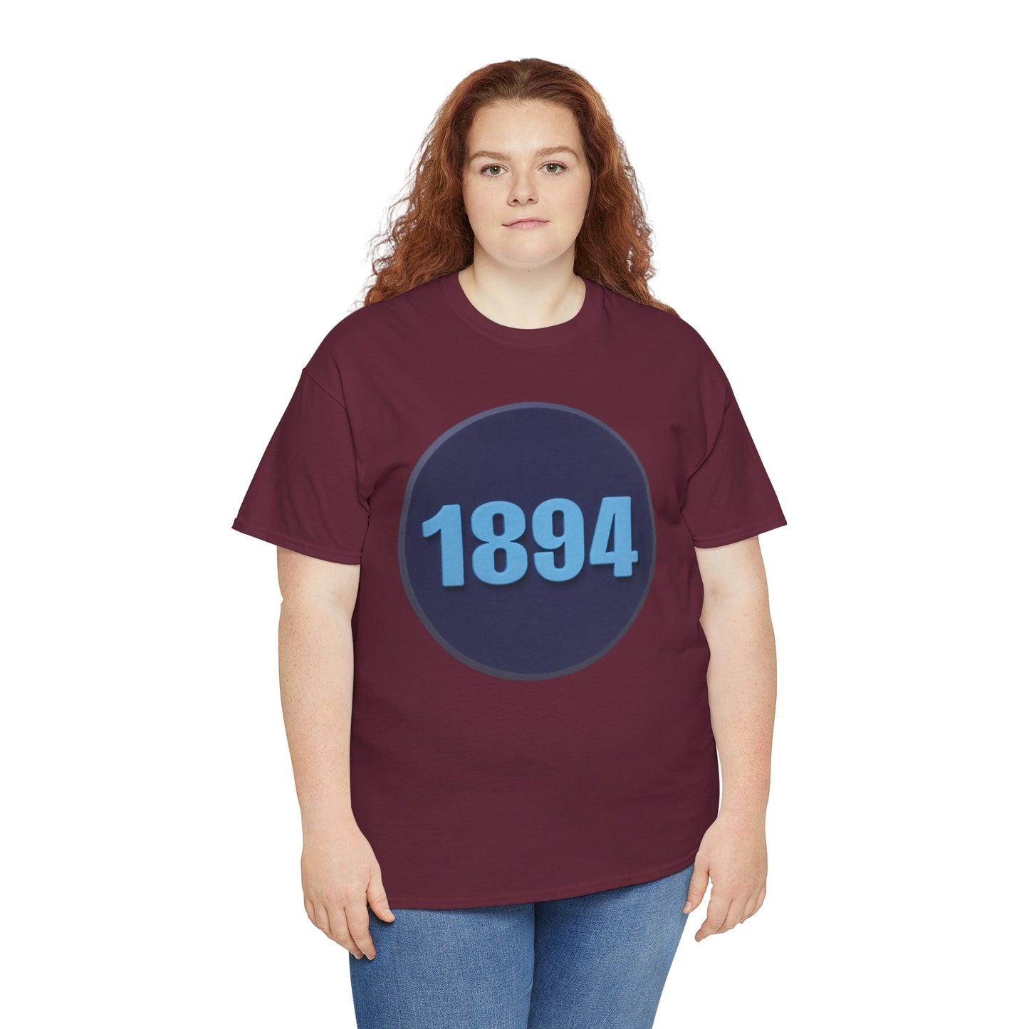 1894 Manchester City Circle Graphic Tee — Vintage Year Anniversary T-Shirt