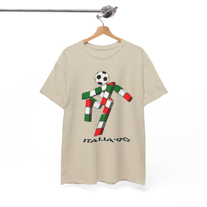 Italia '90 Soccer T‑Shirt — Retro Italian Football World Cup Tee