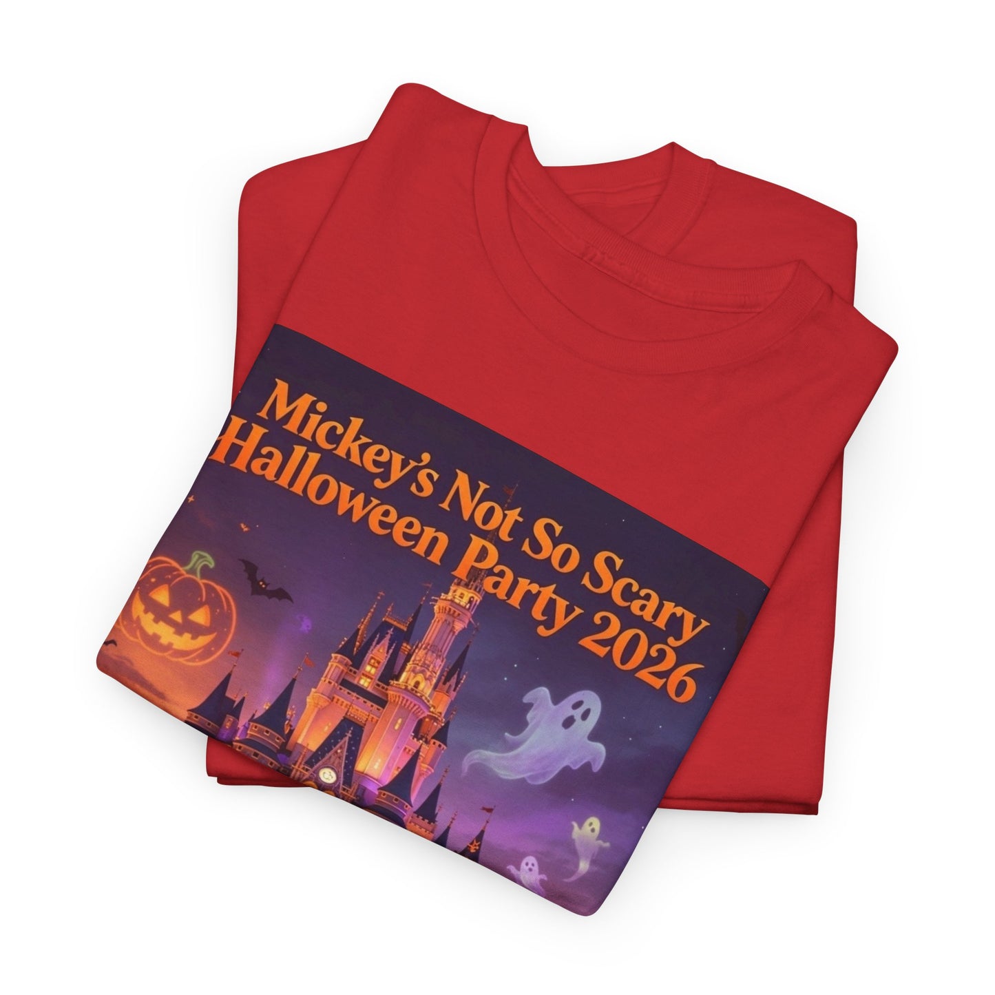 Halloween Party Tee — "Mickey's Not So Scary Halloween Party 2026"