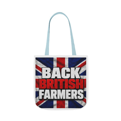Back British Farmers Canvas Tote Bag — Union Jack Farming Support Tote