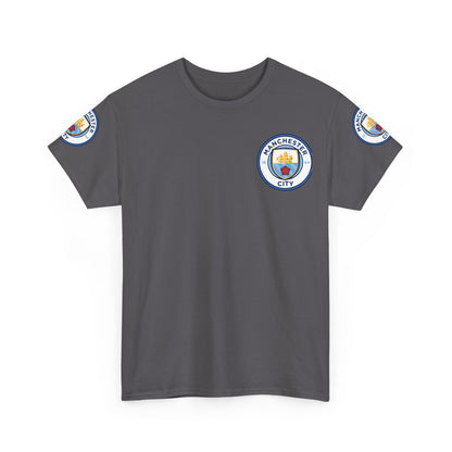 Manchester City Crest T-Shirt — Football Club Logo Tee