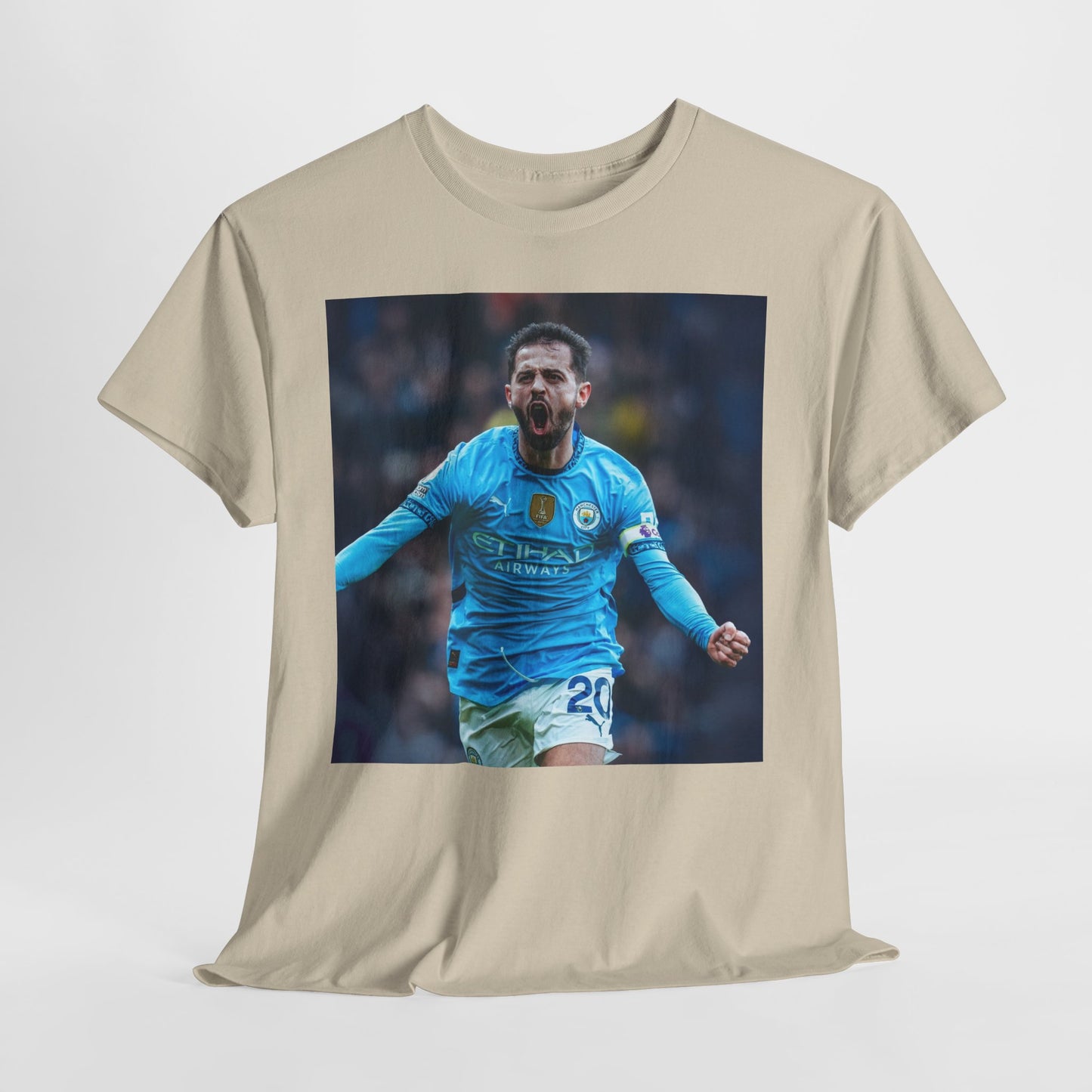 Bernardo Silva Tribute Tee – Inspirational Letter & Celebrating Goal Moment
