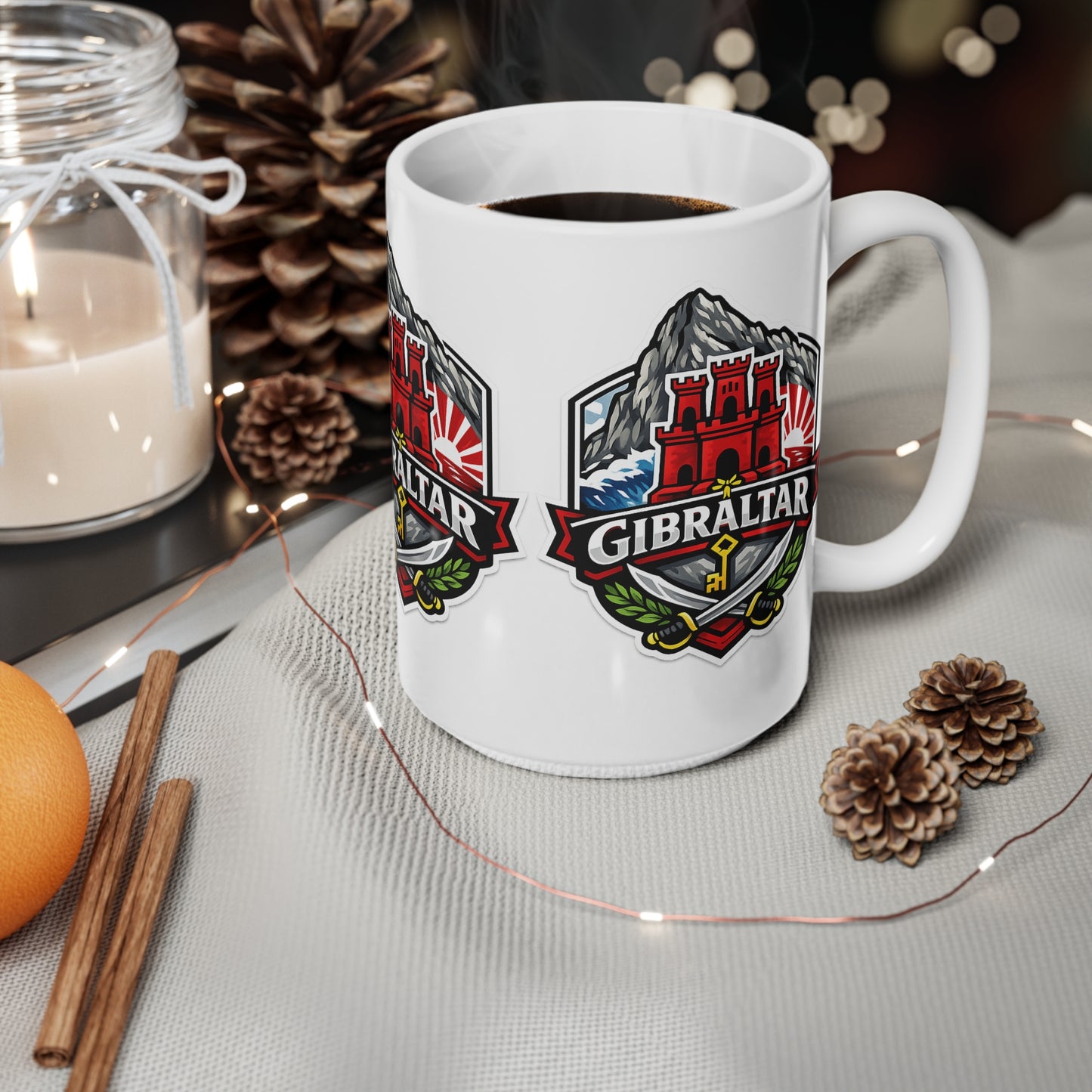 Gibraltar Ceramic Coffee Cups, 11oz, 15oz