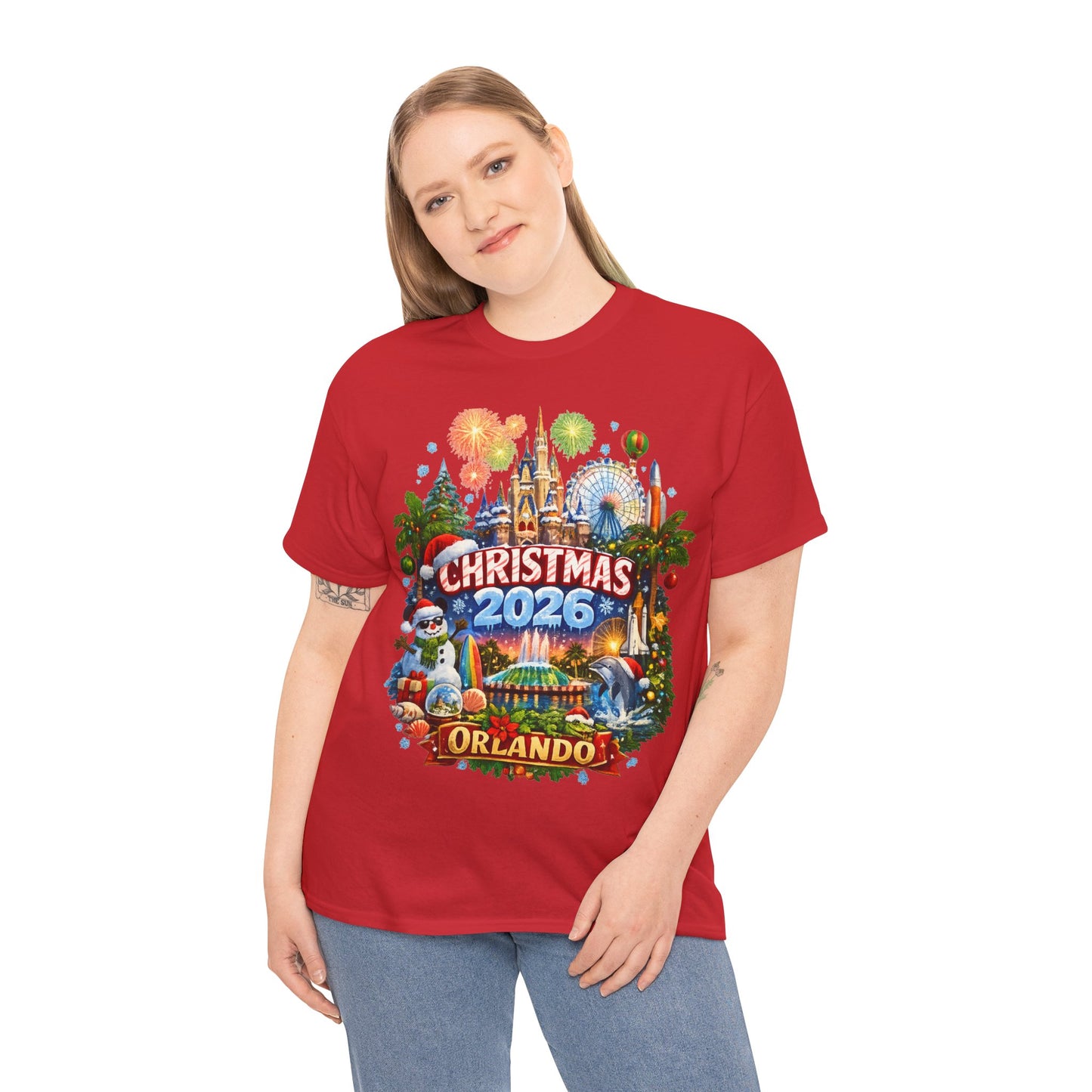 Christmas 2026 Orlando T-Shirt — Holiday Theme Park Souvenir Tee