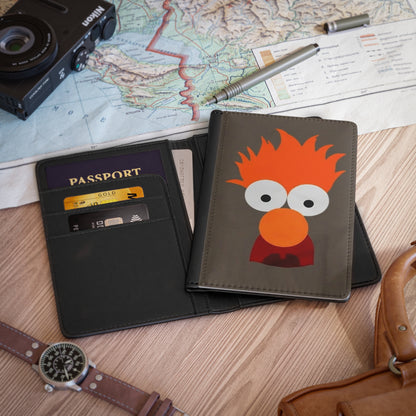 Beaker-Inspired Cute Character Passport Cover — Fun Travel Protector for Kids & Fans