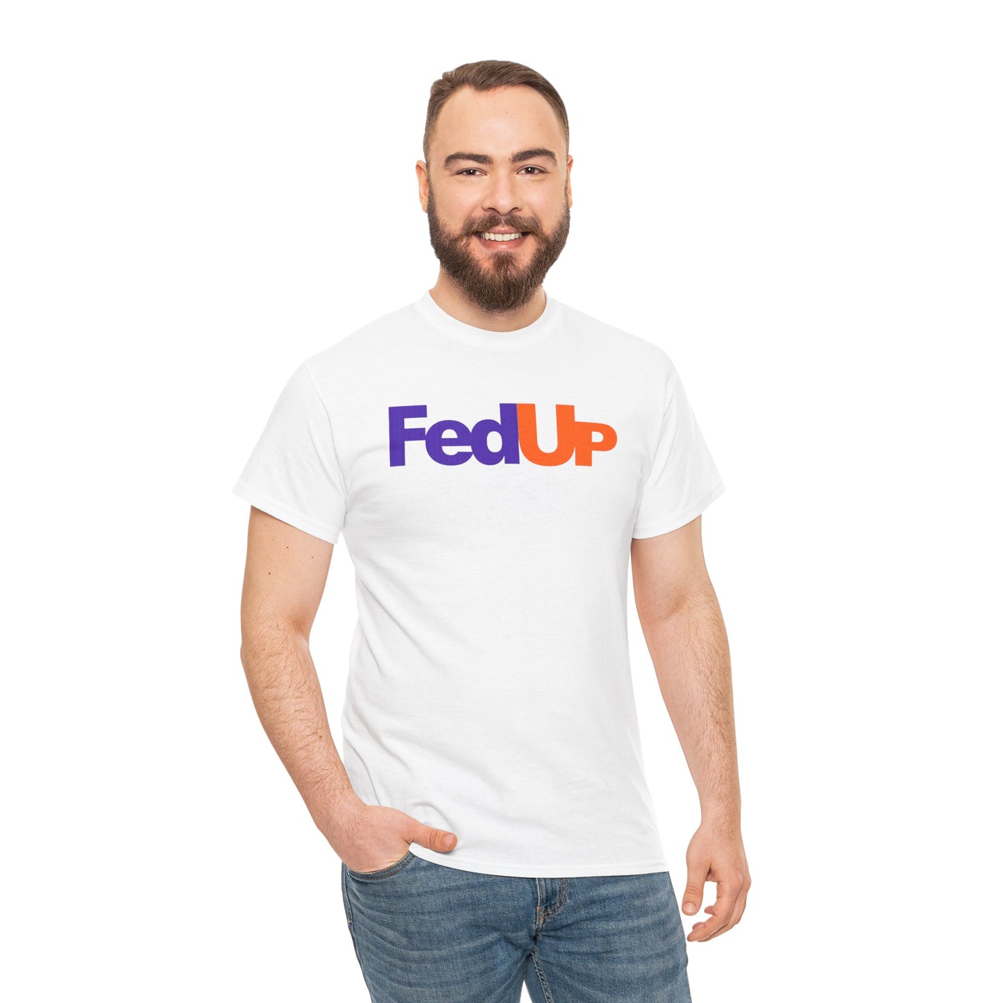 FedUp Graphic Tee – Funny Parody Logo T-Shirt