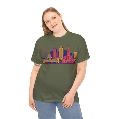 Orlando City Skyline T-Shirt — Colorful Urban Landmark Graphic Tee