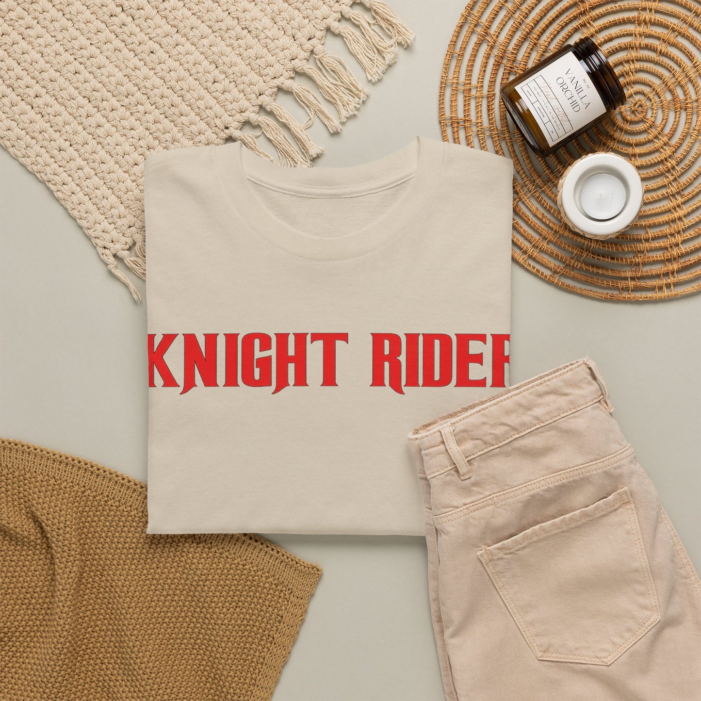Knight Rider Tee — Retro TV Car Graphic T-Shirt