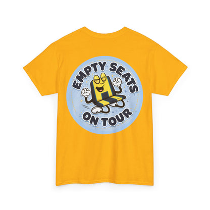 Manchester City T‑Shirt — "Empty Seats On Tour" Cartoon Seat Graphic Tee