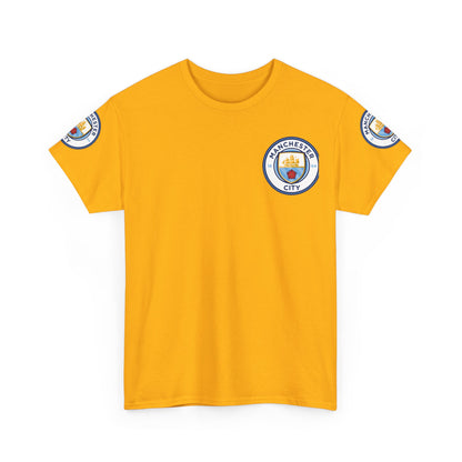 Manchester City Crest T-Shirt — Football Club Logo Tee