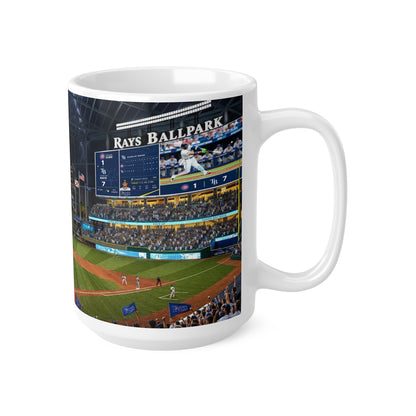 Tampa Bay Baseball Stadium Mug – Panoramic Field View Ceramic Coffee Cup (11oz & 15oz)